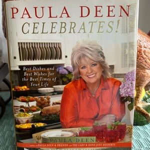 Paula Deen Celebrates! Cookbook SIGNED New